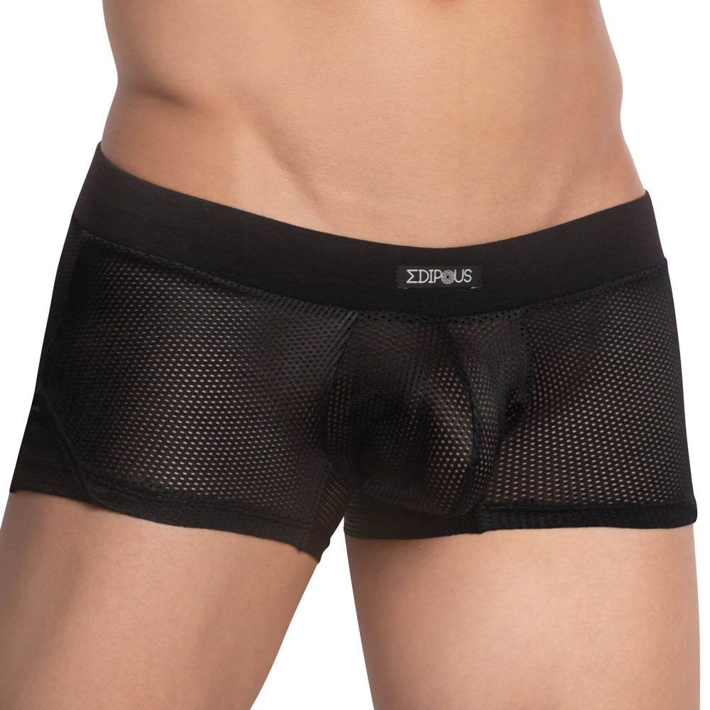 Edipous EDG033 Breathable Fishnet Boxer Trunk - DealByEthan.gay loves Edipous