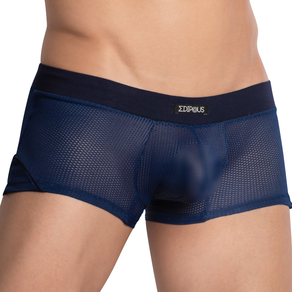 Edipous EDG033 Breathable Fishnet Boxer Trunk - DealByEthan.gay loves Edipous