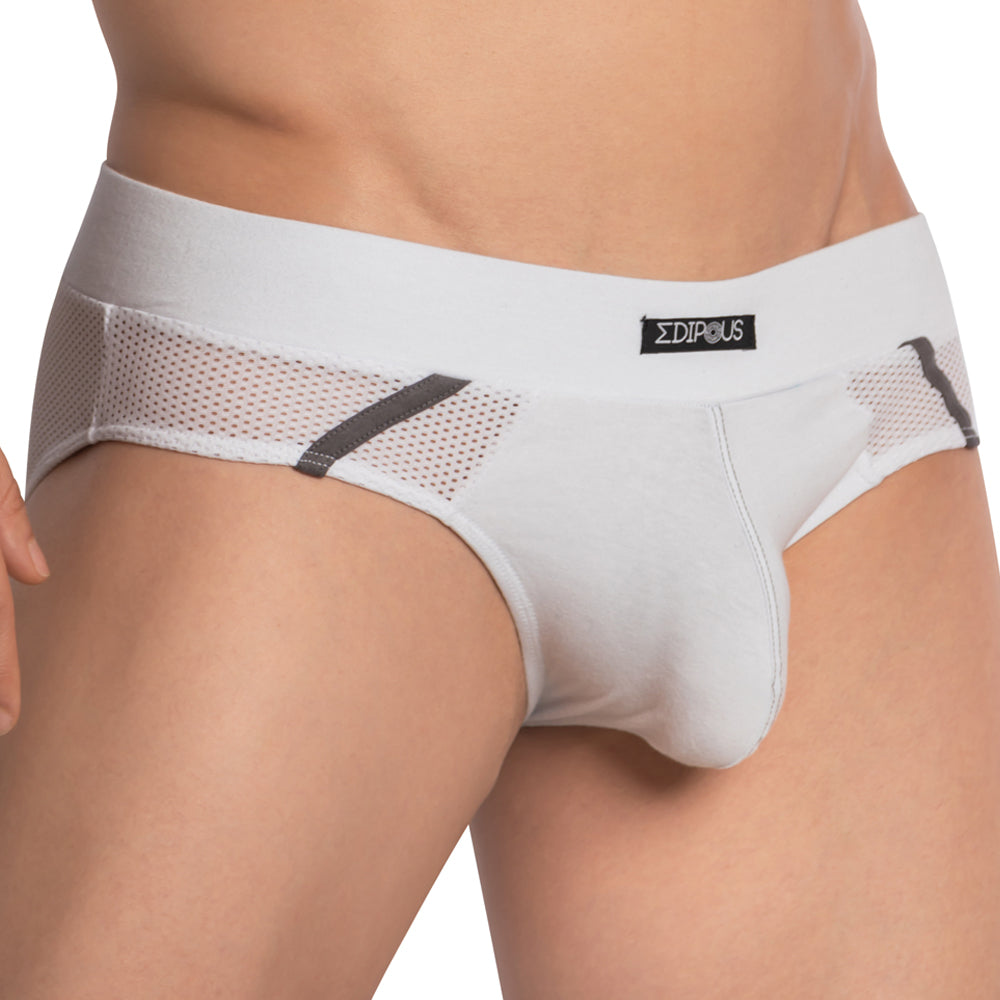Edipous EDJ020 Piping Color Slash Brief - DealByEthan.gay loves Edipous