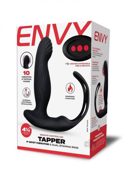 Envy Toys Remote Tapper P Spot Dual Ring - DealByEthan.gay loves Envy