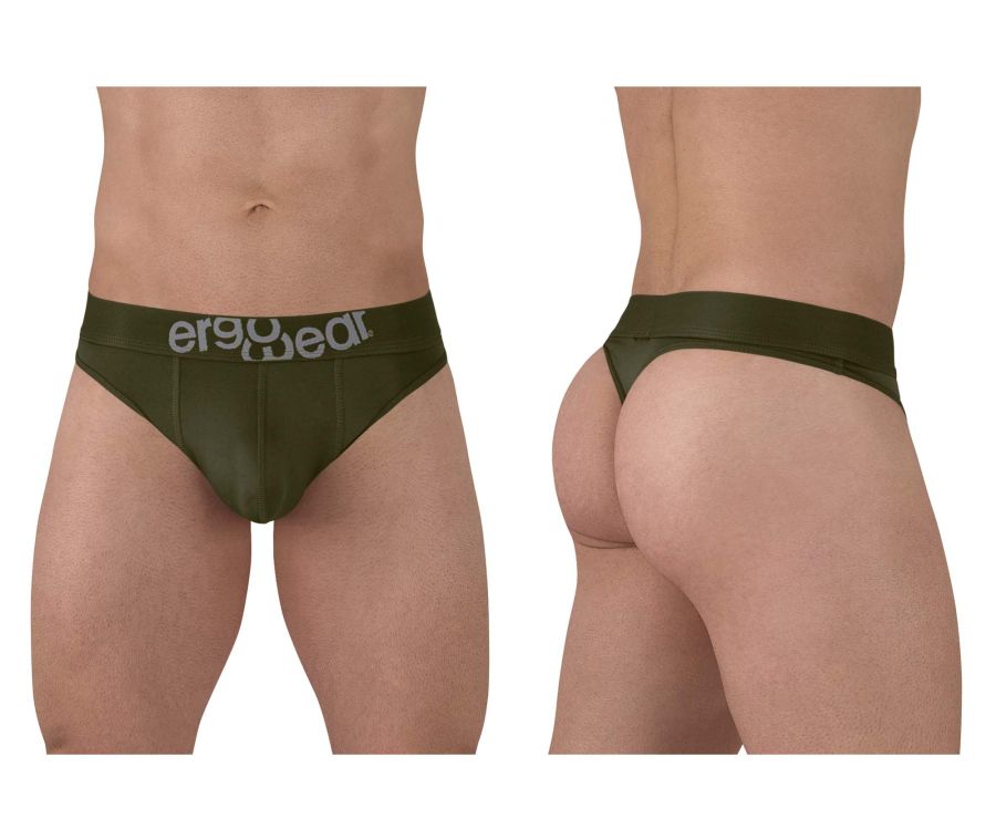 ErgoWear EW1496 HIP Thongs Color Dark Green - DealByEthan.gay loves ErgoWear