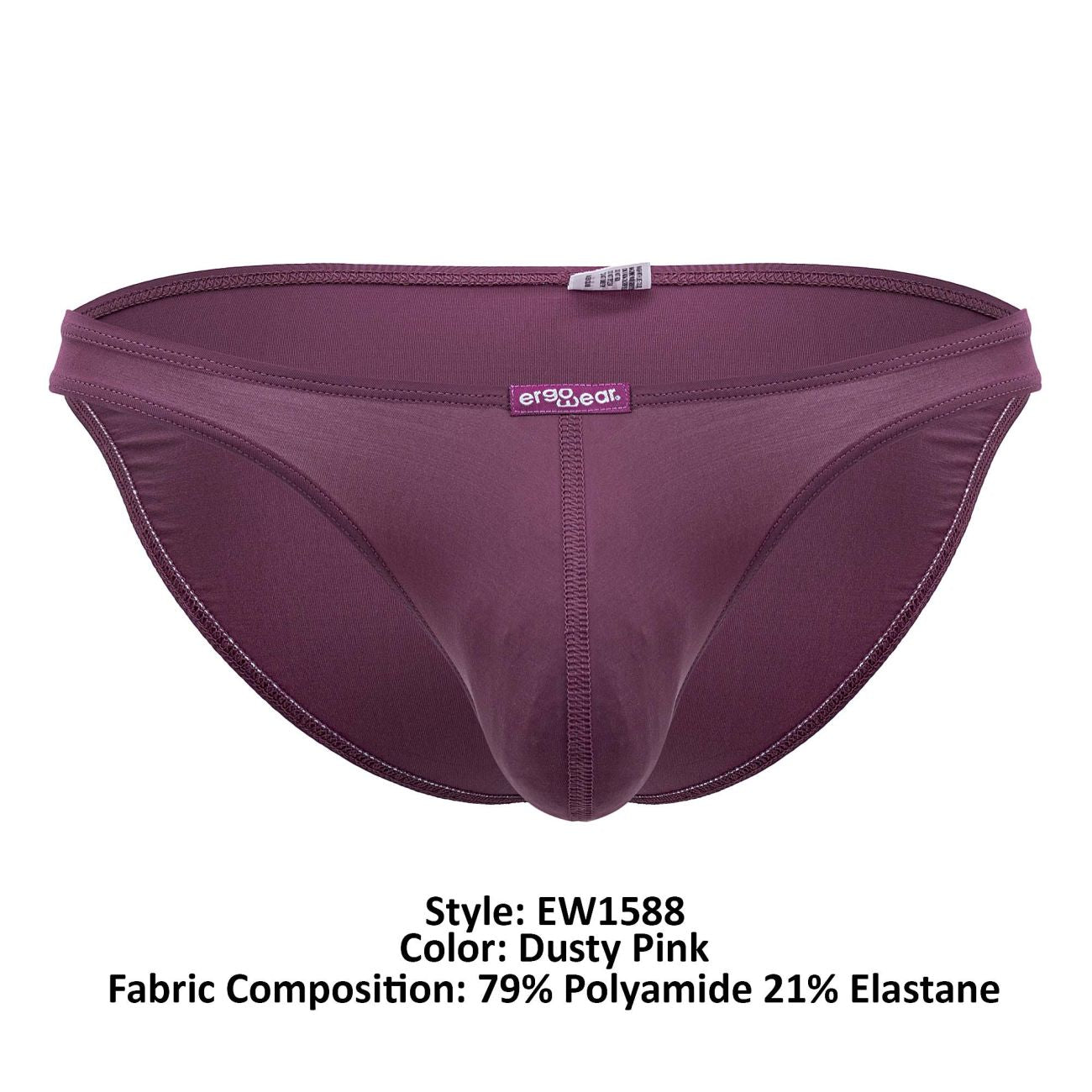 ErgoWear EW1588 X4D Bikini Color Dusty Pink - DealByEthan.gay loves ErgoWear
