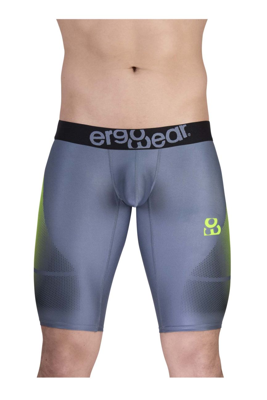 ErgoWear EW1603 MAX SE Athletic Shorts Color Gray-Green - DealByEthan.gay loves ErgoWear