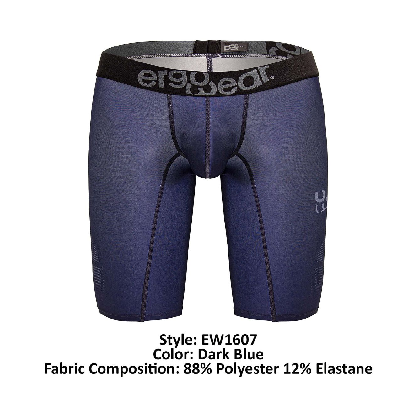 ErgoWear EW1607 MAX SE Athletic Shorts Color Dark Blue - DealByEthan.gay loves ErgoWear