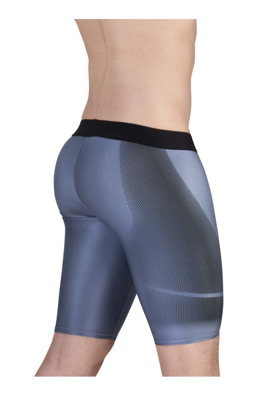 ErgoWear EW1609 MAX SE Athletic Shorts Color Gray-Black - DealByEthan.gay loves ErgoWear