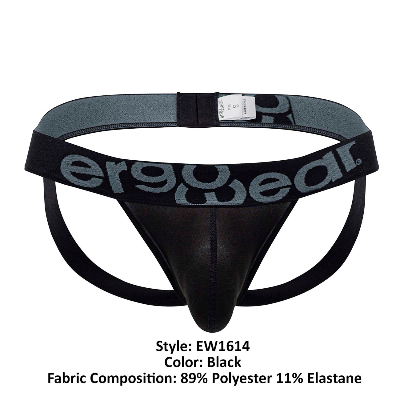 ErgoWear EW1614 MAX SE Jockstrap Color Black - DealByEthan.gay loves ErgoWear