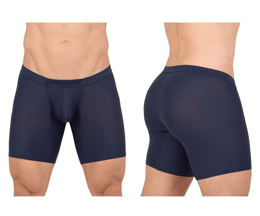 ErgoWear EW1655 SLK Boxer Briefs Color Navy Blue - DealByEthan.gay loves ErgoWear