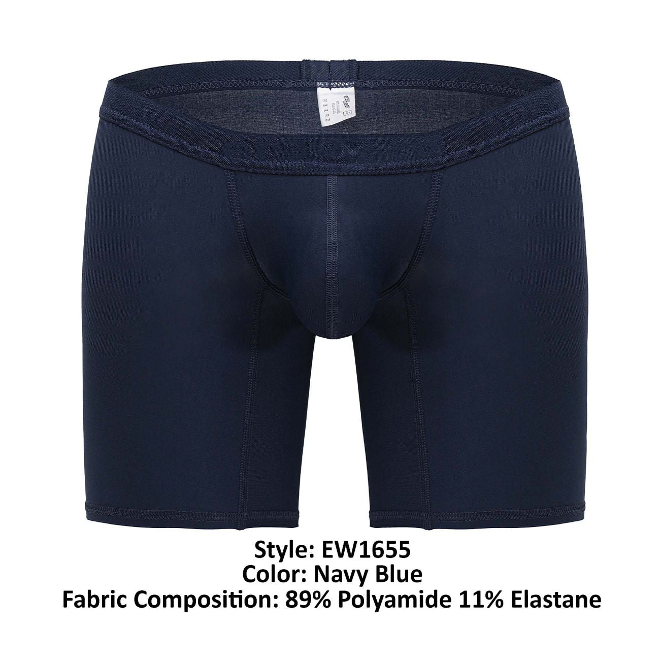 ErgoWear EW1655 SLK Boxer Briefs Color Navy Blue - DealByEthan.gay loves ErgoWear