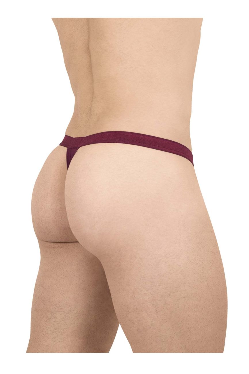 ErgoWear EW1656 SLK Thongs Color Burgundy - DealByEthan.gay loves ErgoWear