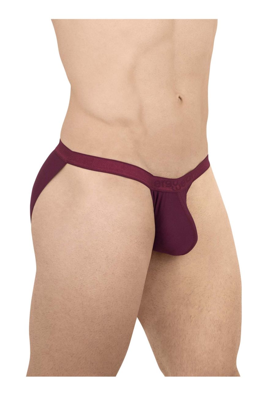 ErgoWear EW1657 SLK Bikini Color Burgundy - DealByEthan.gay loves ErgoWear