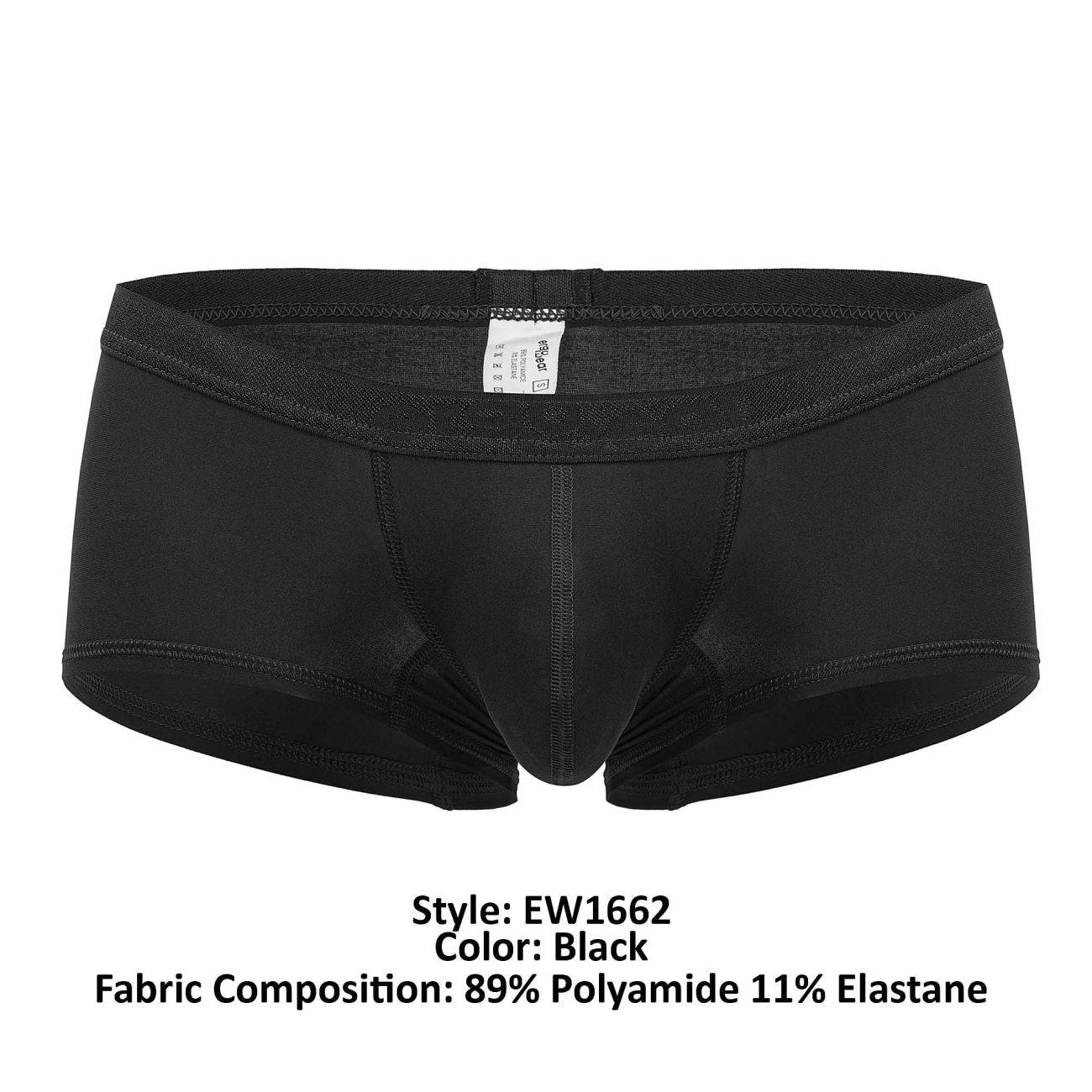 ErgoWear EW1662 SLK Trunks Color Black - DealByEthan.gay loves ErgoWear