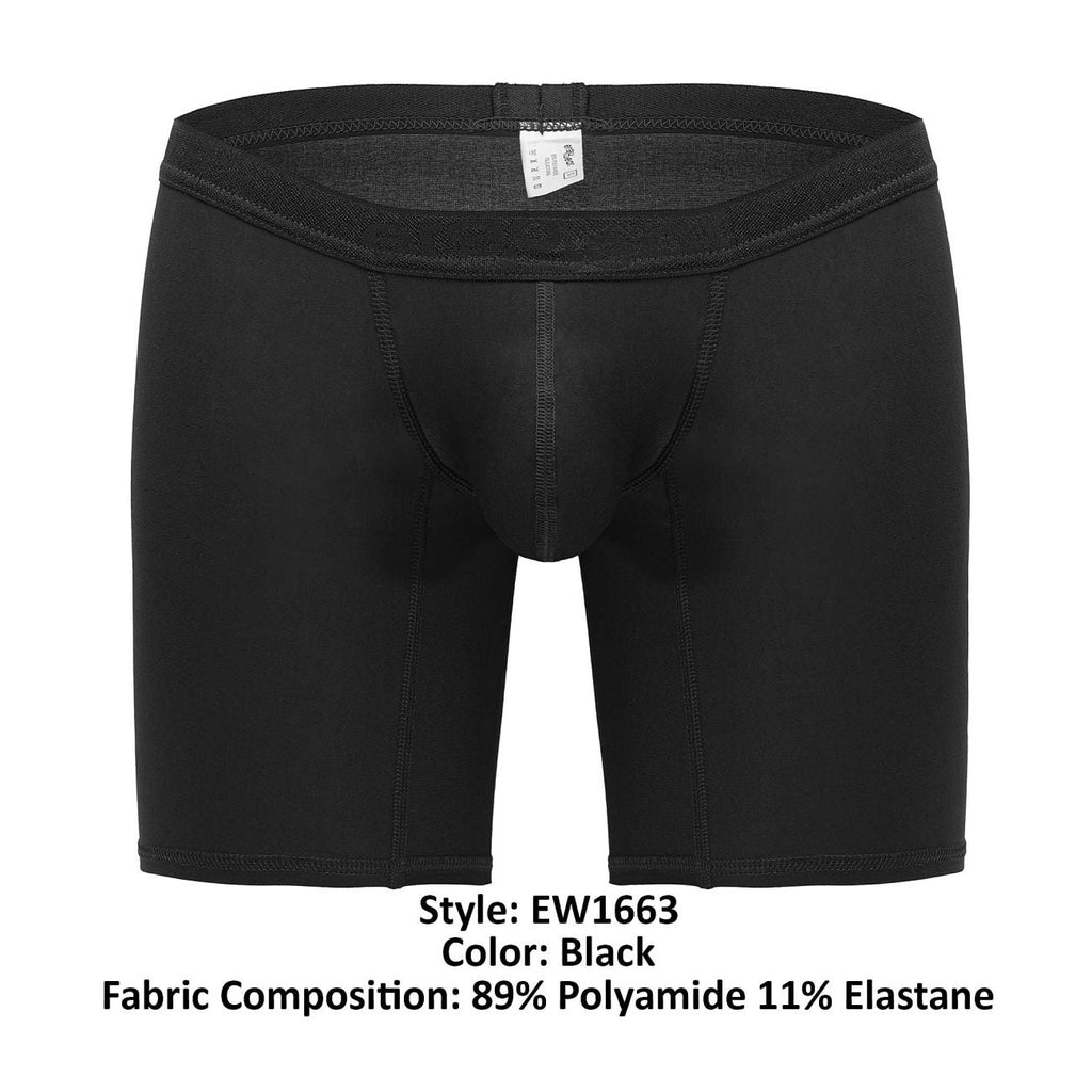 ErgoWear EW1663 SLK Boxer Briefs Color Black - DealByEthan.gay loves ErgoWear