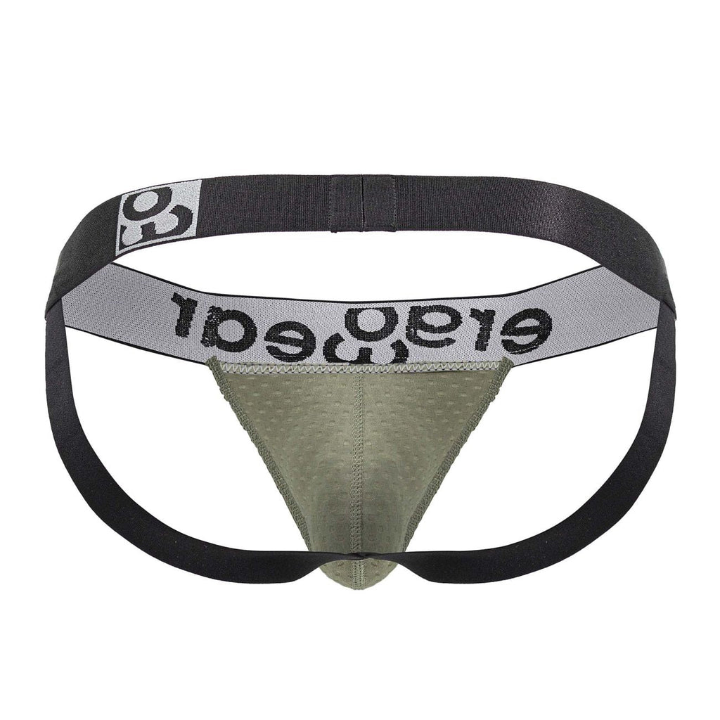 ErgoWear EW1676 MAX FLOW Jockstrap Color Smoke Green - DealByEthan.gay loves ErgoWear