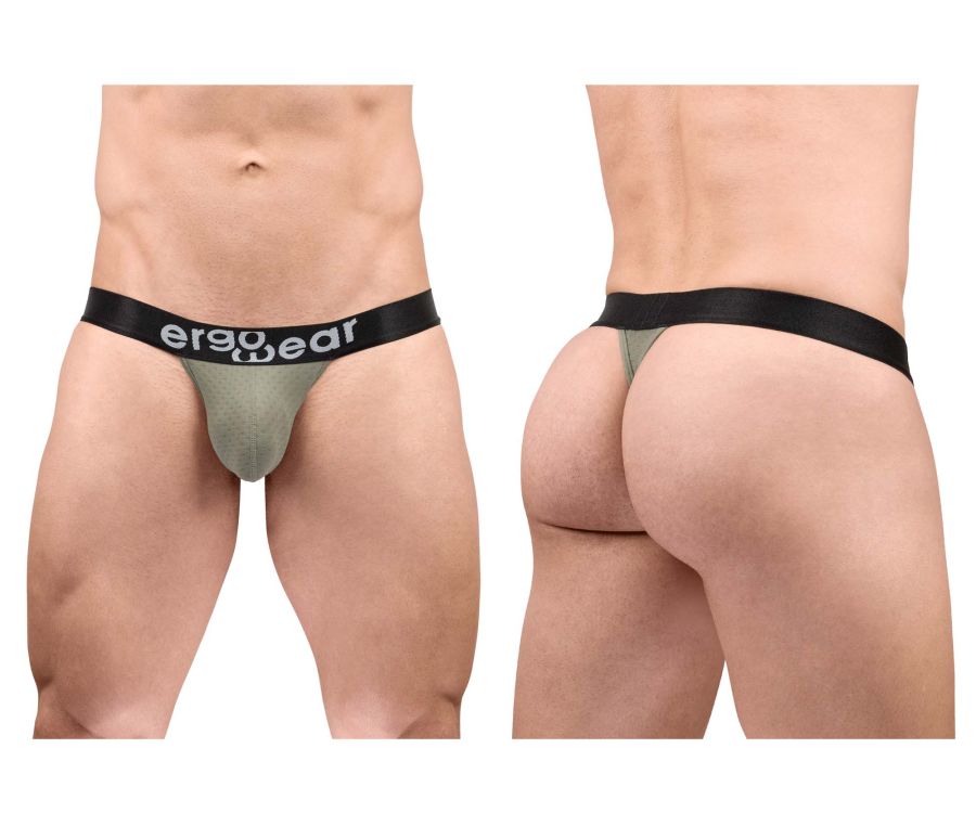 ErgoWear EW1677 MAX FLOW G-String Color Smoke Green - DealByEthan.gay loves ErgoWear