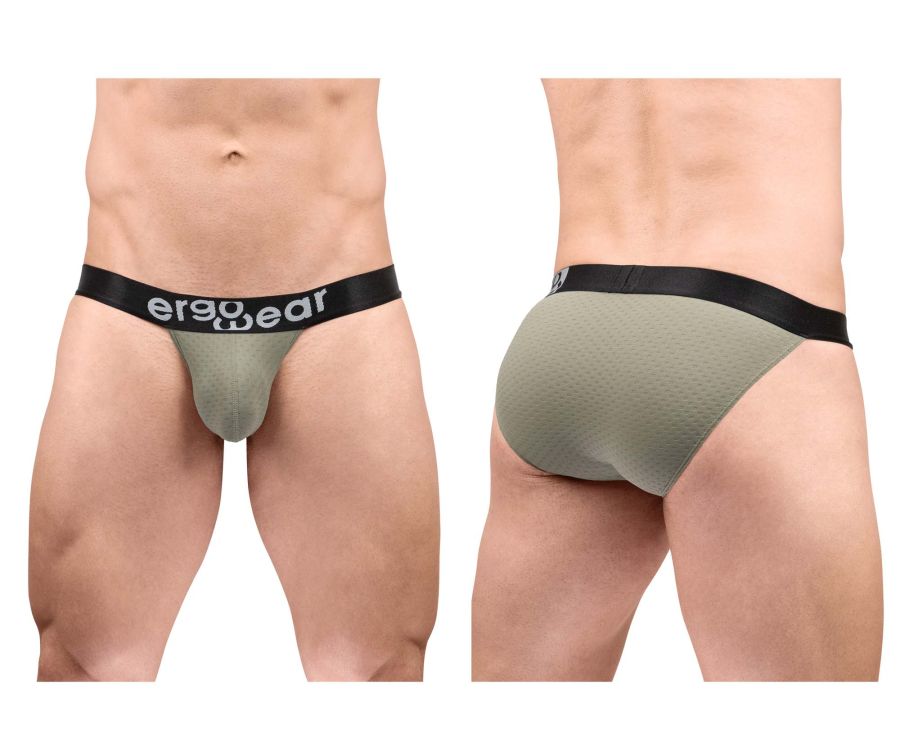 ErgoWear EW1678 MAX FLOW Bikini Color Smoke Green - DealByEthan.gay loves ErgoWear