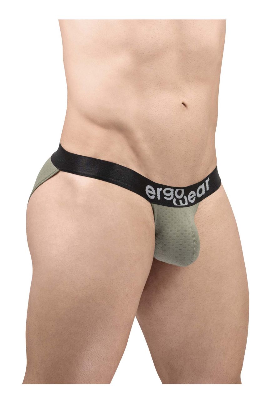 ErgoWear EW1678 MAX FLOW Bikini Color Smoke Green - DealByEthan.gay loves ErgoWear