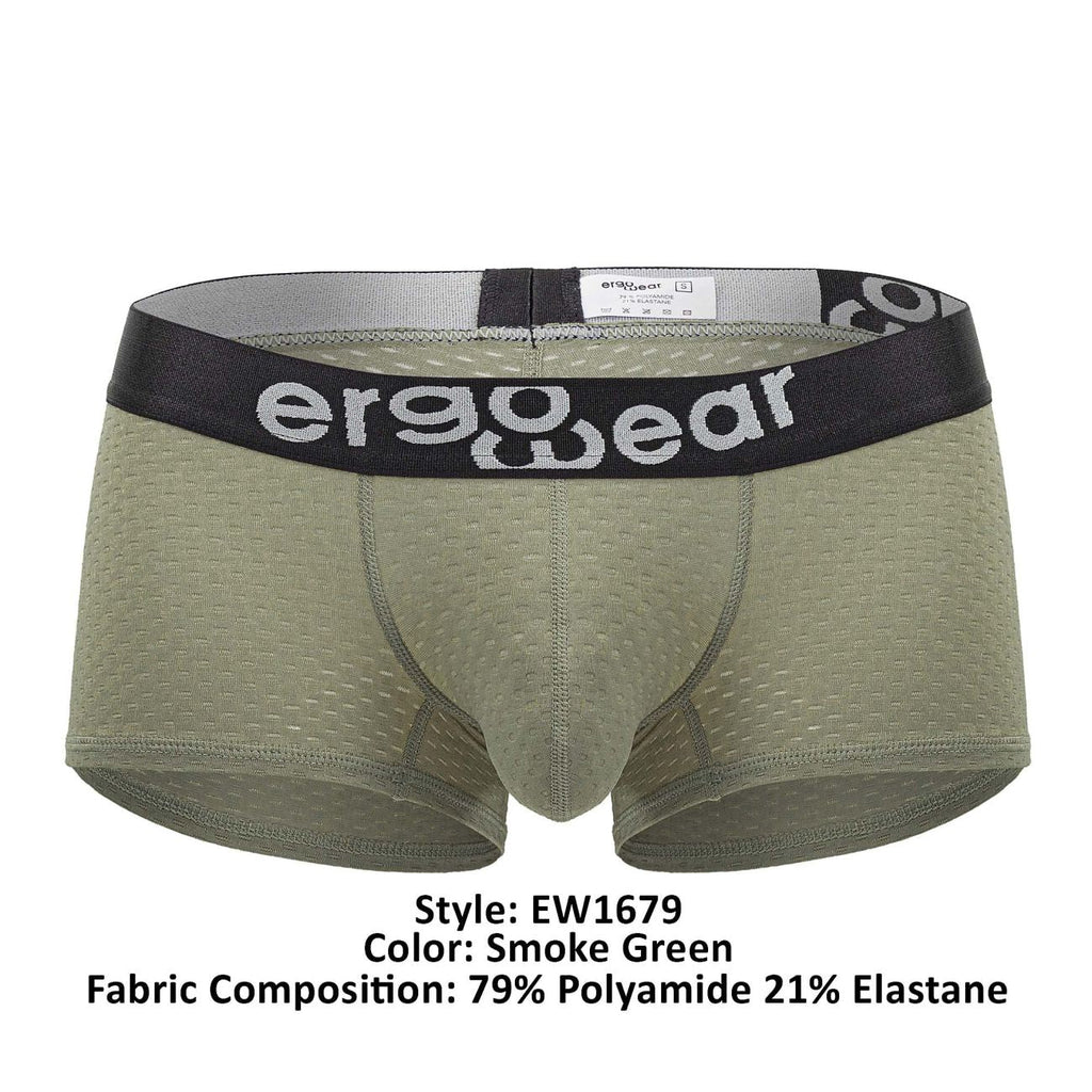 ErgoWear EW1679 MAX FLOW Trunks Color Smoke Green - DealByEthan.gay loves ErgoWear