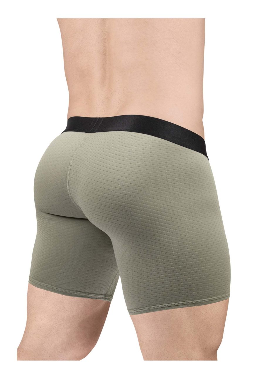 ErgoWear EW1680 MAX FLOW Boxer Briefs Color Smoke Green - DealByEthan.gay loves ErgoWear
