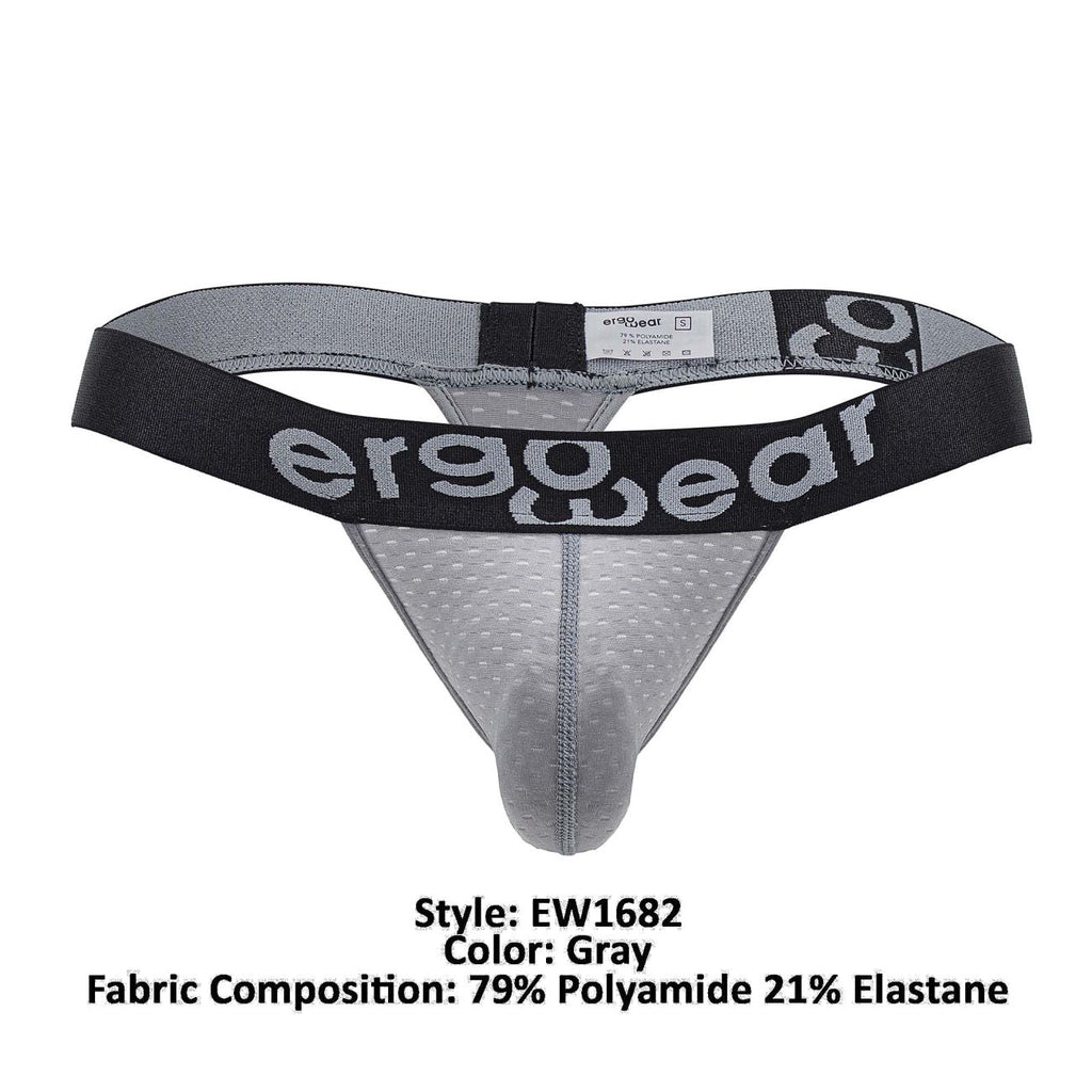 ErgoWear EW1682 MAX FLOW G-String Color Gray - DealByEthan.gay loves ErgoWear