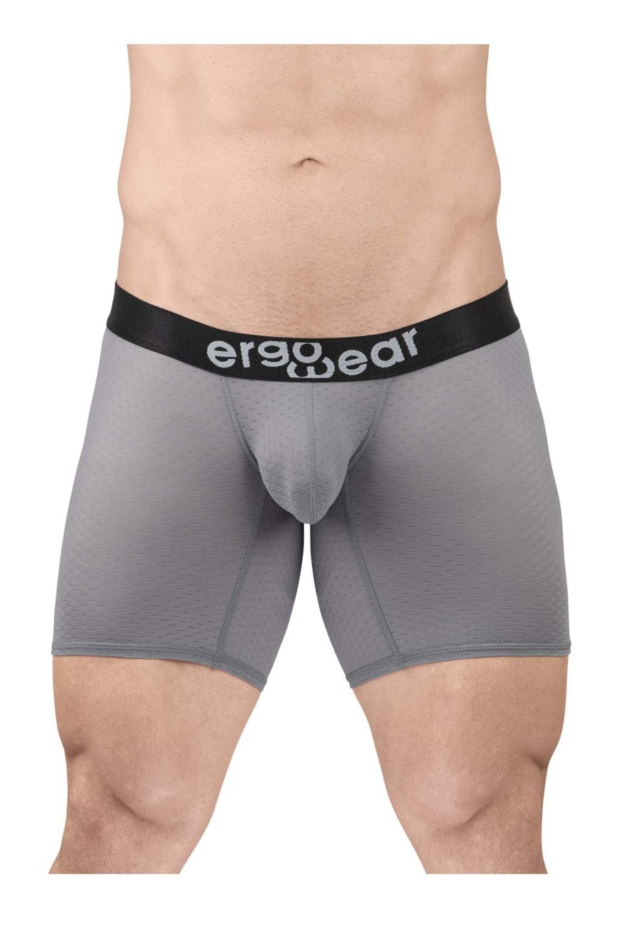 ErgoWear EW1685 MAX FLOW Boxer Briefs Color Gray - DealByEthan.gay loves ErgoWear
