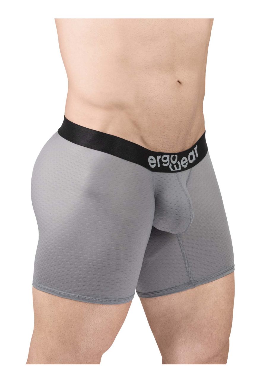 ErgoWear EW1685 MAX FLOW Boxer Briefs Color Gray - DealByEthan.gay loves ErgoWear
