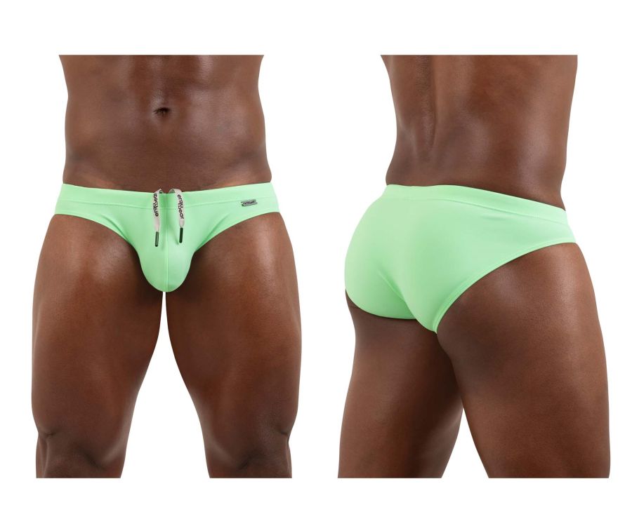 ErgoWear EW1692 X4D SW Swim Briefs Color Bright Green - DealByEthan.gay loves ErgoWear