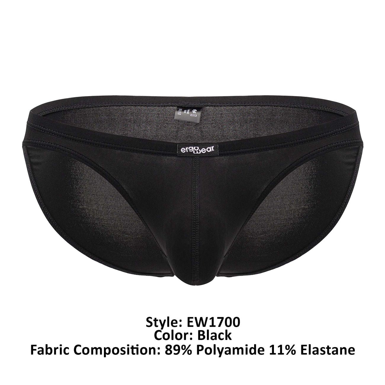 ErgoWear EW1700 X4D Bikini Color Black - DealByEthan.gay loves ErgoWear