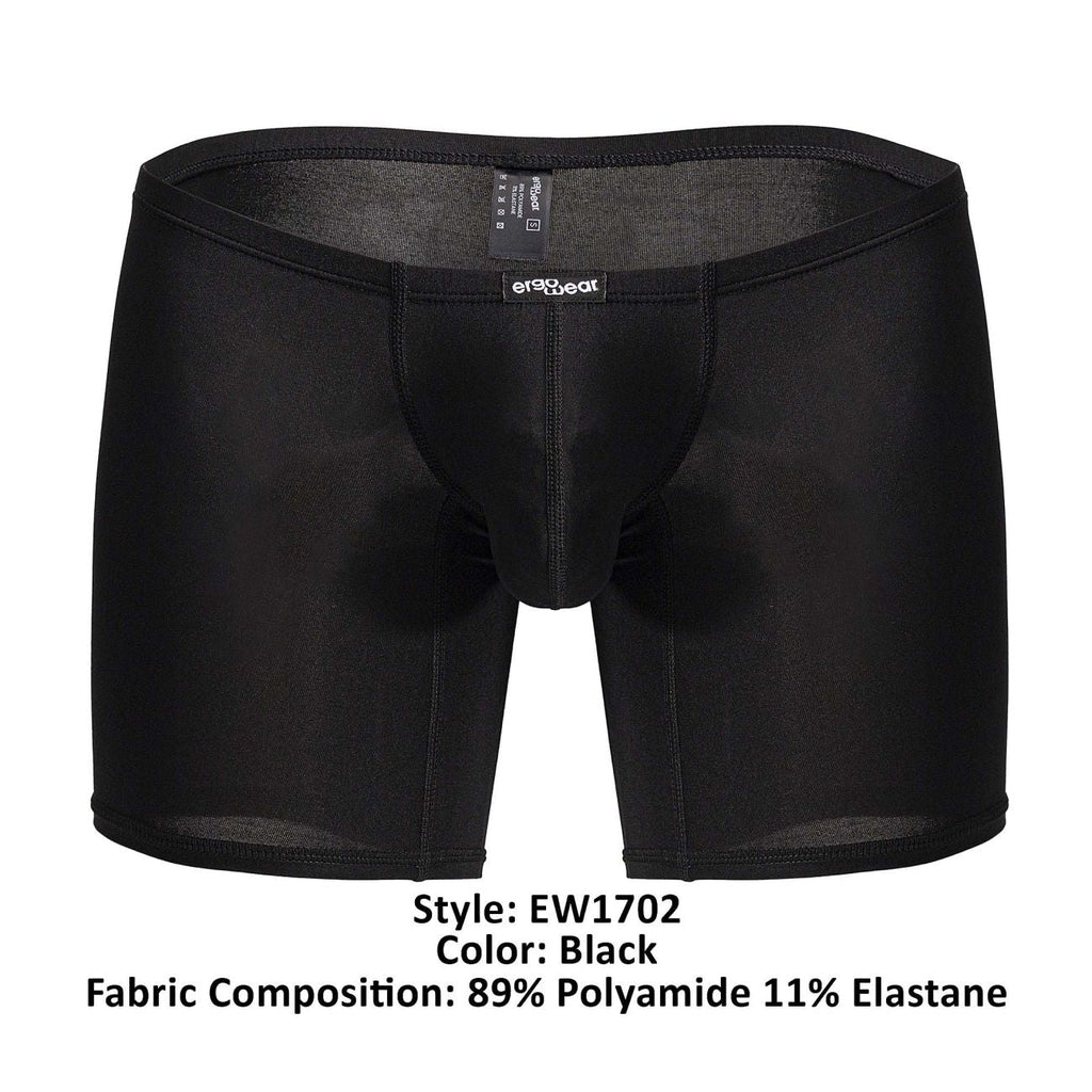 ErgoWear EW1702 X4D Boxer Briefs Color Black - DealByEthan.gay loves ErgoWear