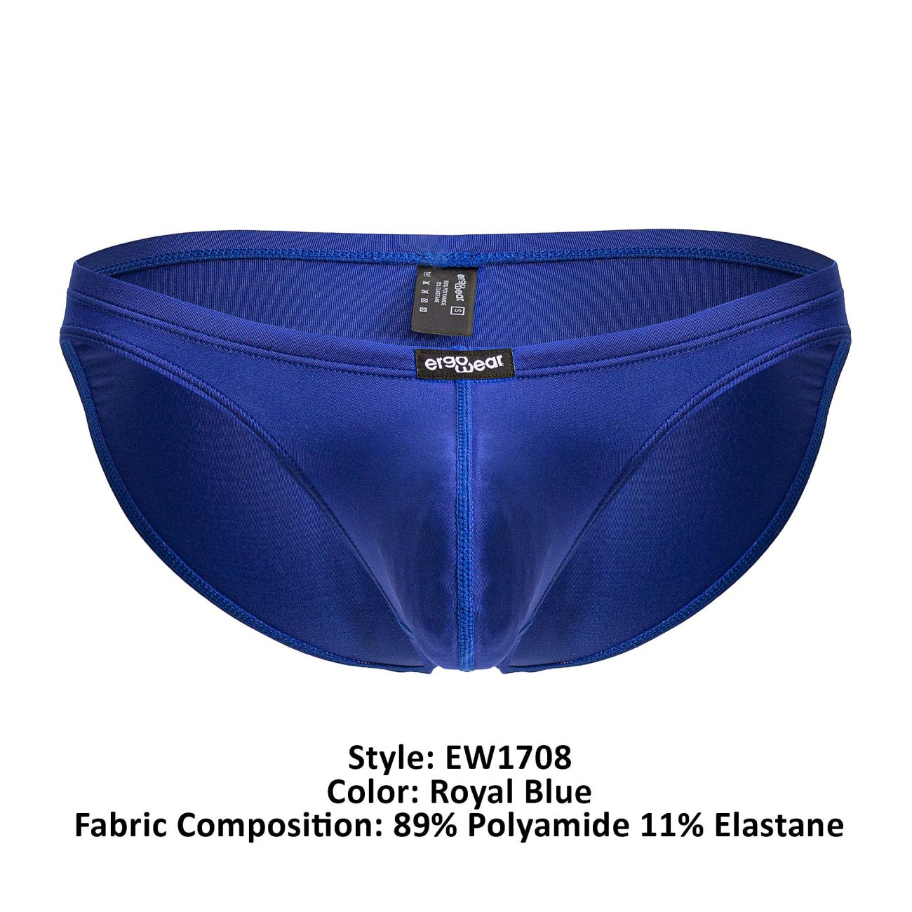 ErgoWear EW1708 X4D Bikini Color Royal Blue - DealByEthan.gay loves ErgoWear