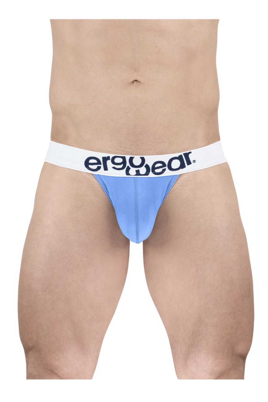 ErgoWear EW1712 MAX COTTON Bikini Color Light Blue - DealByEthan.gay loves ErgoWear