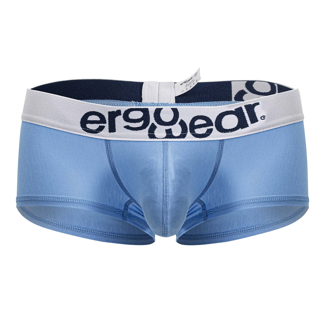 ErgoWear EW1713 MAX COTTON Trunks Color Light Blue - DealByEthan.gay loves ErgoWear
