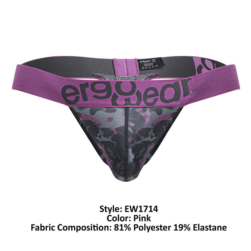 ErgoWear EW1714 MAX SE CAMO G-String Color Pink - DealByEthan.gay loves ErgoWear