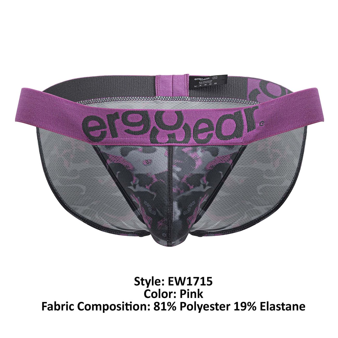 ErgoWear EW1715 MAX SE CAMO Bikini Color Pink - DealByEthan.gay loves ErgoWear