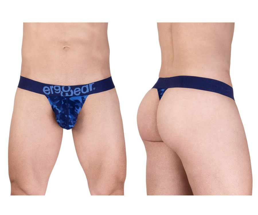 ErgoWear EW1718 MAX SE CAMO G-String Color Blue - DealByEthan.gay loves ErgoWear