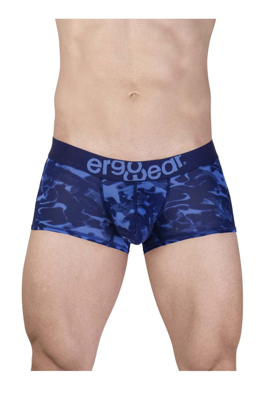 ErgoWear EW1720 MAX SE CAMO Trunks Color Blue - DealByEthan.gay loves ErgoWear