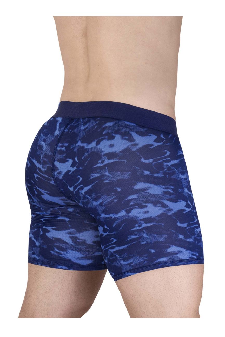 ErgoWear EW1721 MAX SE CAMO Boxer Briefs Color Blue - DealByEthan.gay loves ErgoWear