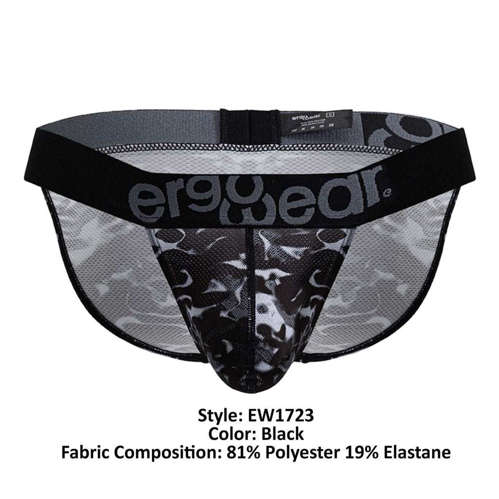 ErgoWear EW1723 MAX SE CAMO Bikini Color Black - DealByEthan.gay loves ErgoWear