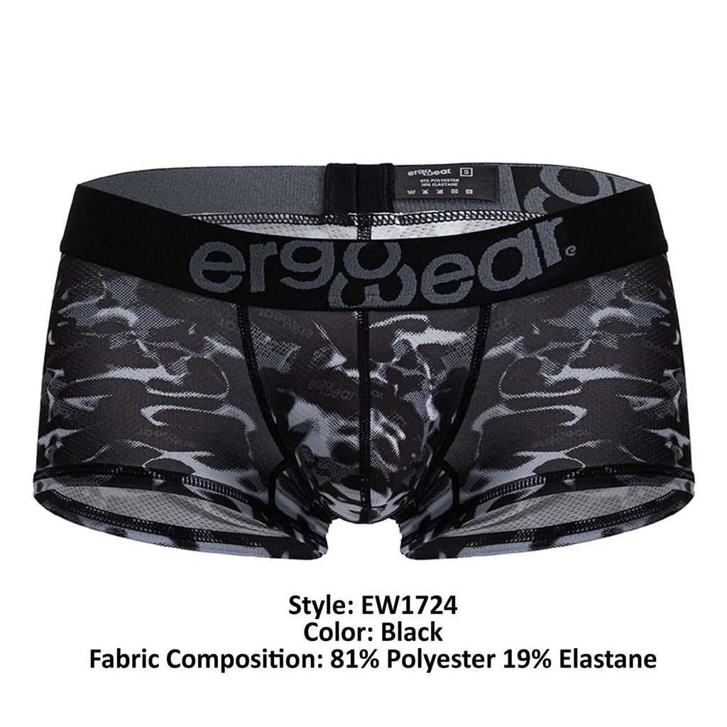 ErgoWear EW1724 MAX SE CAMO Trunks Color Black - DealByEthan.gay loves ErgoWear