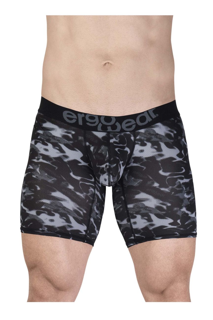 ErgoWear EW1725 MAX SE CAMO Boxer Briefs Color Black - DealByEthan.gay loves ErgoWear