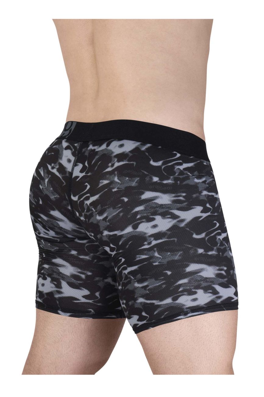 ErgoWear EW1725 MAX SE CAMO Boxer Briefs Color Black - DealByEthan.gay loves ErgoWear