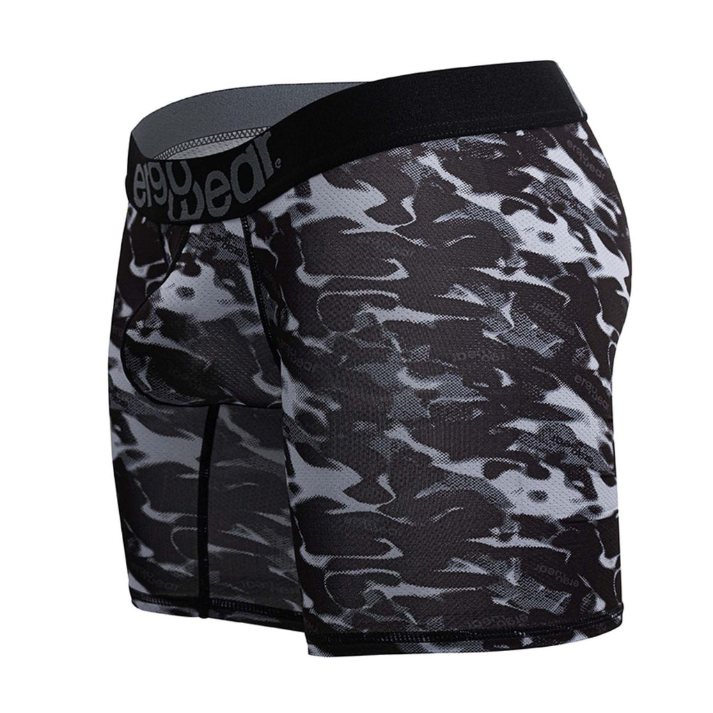 ErgoWear EW1725 MAX SE CAMO Boxer Briefs Color Black - DealByEthan.gay loves ErgoWear