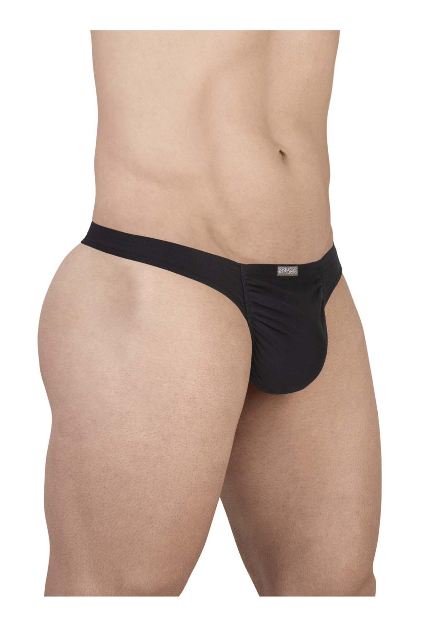 ErgoWear EW1726 FEEL GR8 Cotton Thongs Color Black - DealByEthan.gay loves ErgoWear