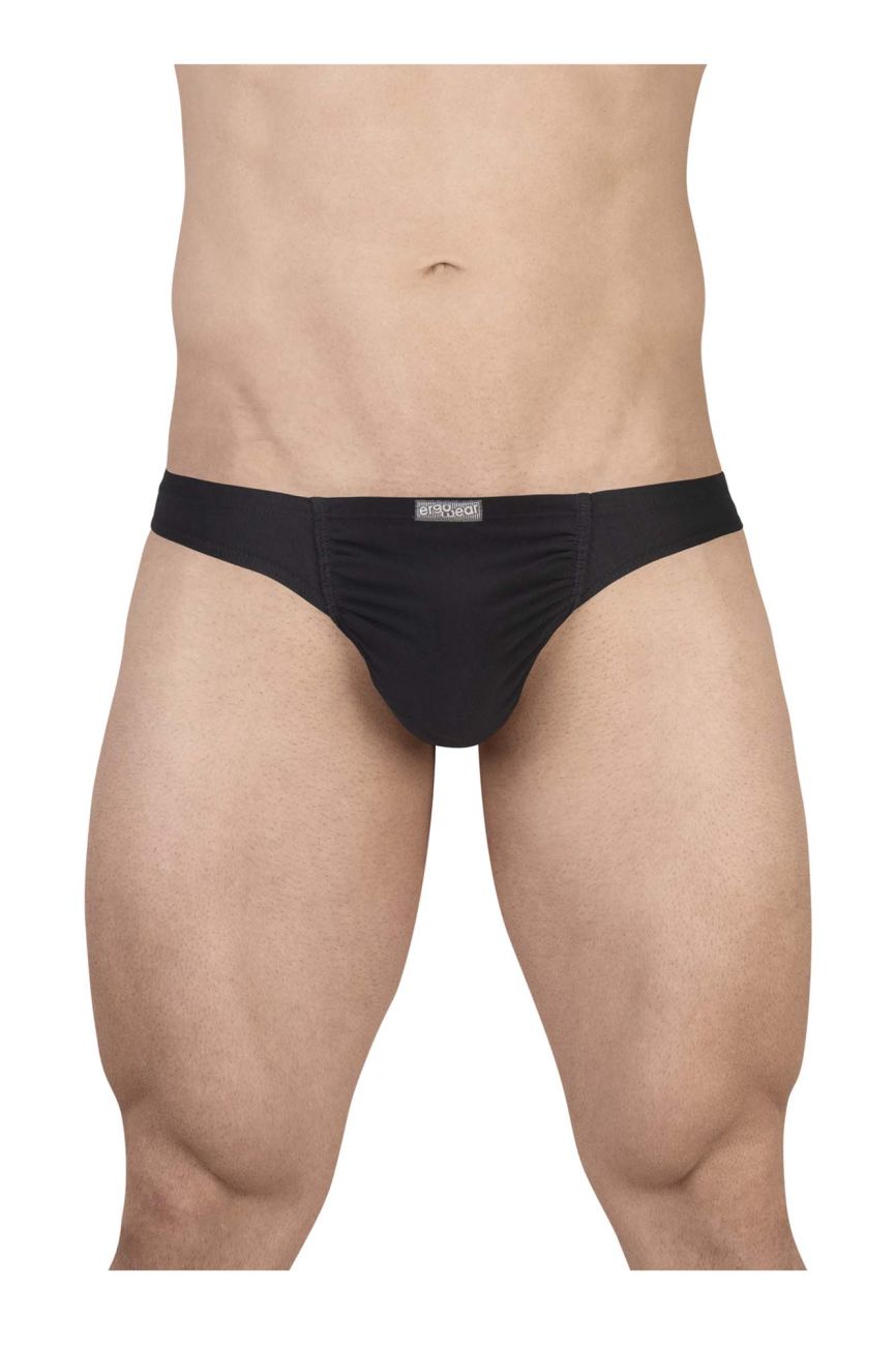 ErgoWear EW1727 FEEL GR8 Cotton Bikini Color Black - DealByEthan.gay loves ErgoWear