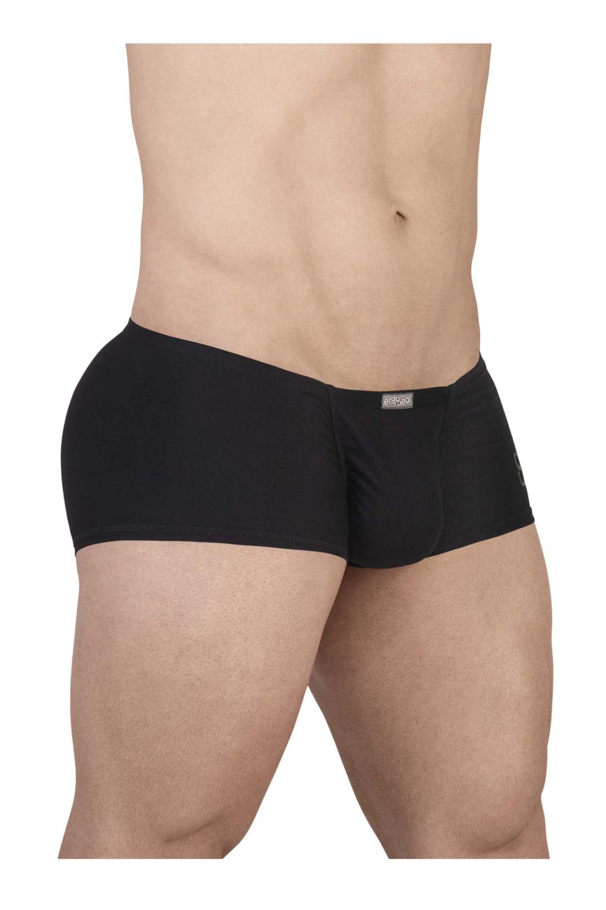 ErgoWear EW1728 FEEL GR8 Cotton Trunks Color Black - DealByEthan.gay loves ErgoWear