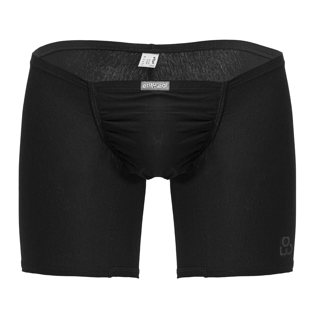 ErgoWear EW1729 FEEL GR8 Cotton Boxer Briefs Color Black - DealByEthan.gay loves ErgoWear