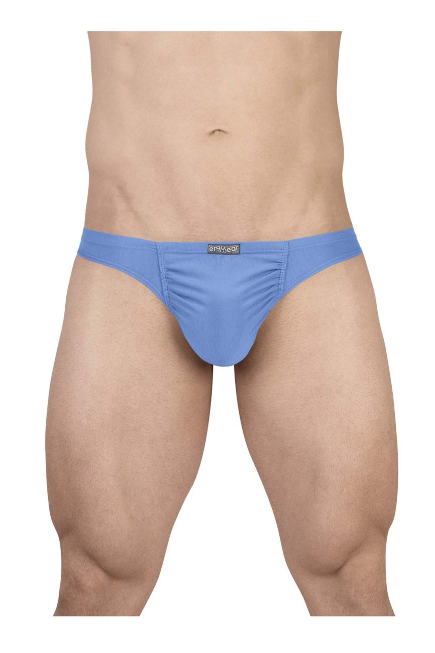ErgoWear EW1730 FEEL GR8 Cotton Thongs Color Light Blue - DealByEthan.gay loves ErgoWear