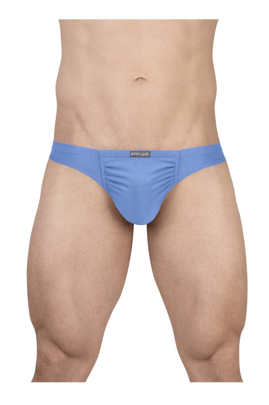 ErgoWear EW1731 FEEL GR8 Cotton Bikini Color Light Blue - DealByEthan.gay loves ErgoWear