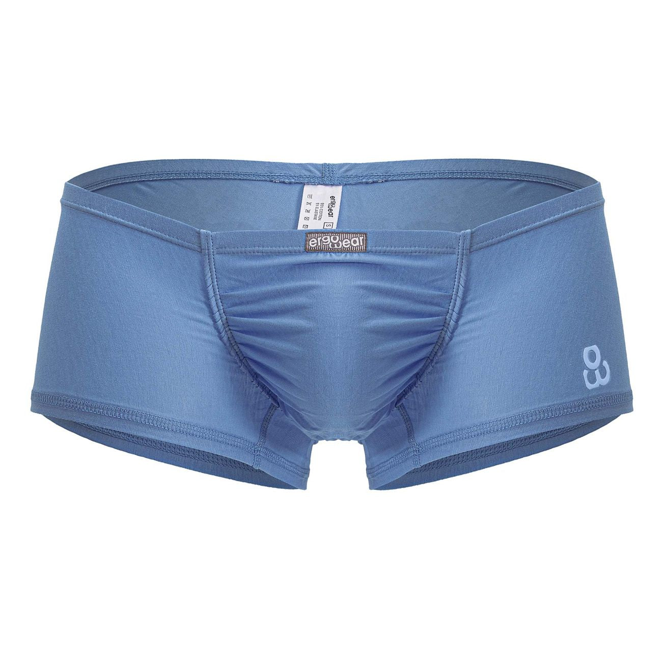 ErgoWear EW1732 FEEL GR8 Cotton Trunks Color Light Blue - DealByEthan.gay loves ErgoWear