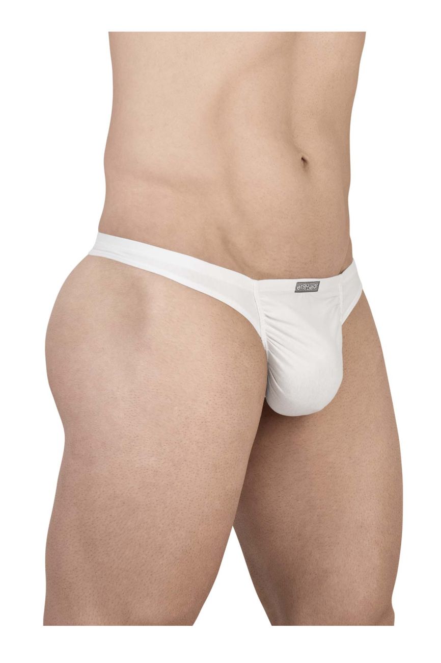 ErgoWear EW1734 FEEL GR8 Cotton Thongs Color White - DealByEthan.gay loves ErgoWear