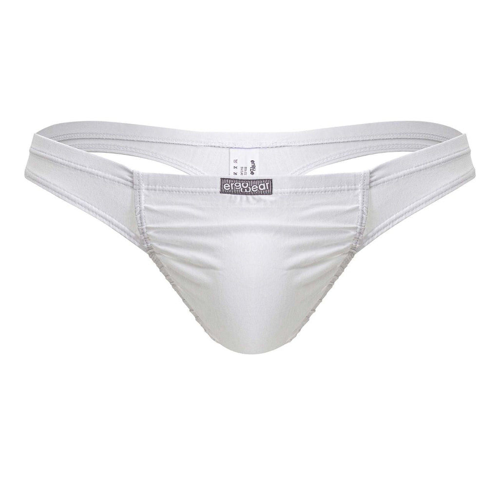 ErgoWear EW1734 FEEL GR8 Cotton Thongs Color White - DealByEthan.gay loves ErgoWear